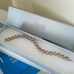 Crystallized by Swarovski Bracelet NWOT